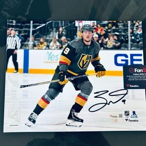 Jack Eichel Autographed Photo